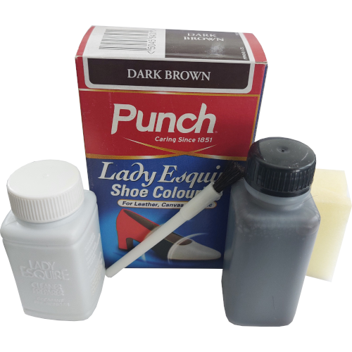 Punch Lady Esquire Donker Bruin + Reiniger
